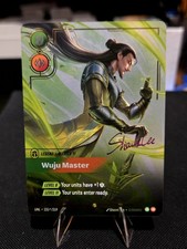Signature MASTER YI - WUJU MASTER Riftbound, Unleased — live eBay listing