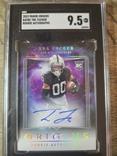 2023 Panini Origins Tre Tucker #RATRE RC Auto SGC 9.5