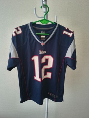 Nike NFL New England Patriots Tom Brady #12 Jersey Trikot Kinder Gr. L 14-16