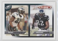 2005 Topps Total Brian Dawkins Michael Lewis #344 HOF 3n1