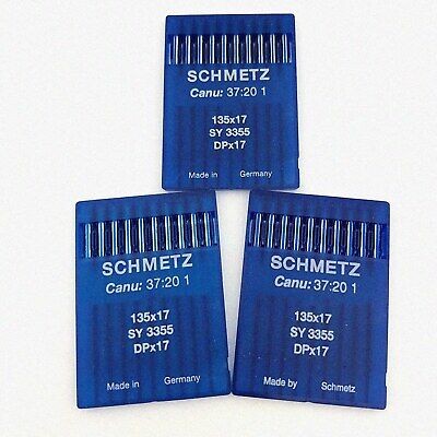 30-Pack Industrial Walking Foot Sewing Needles Size 125/20
