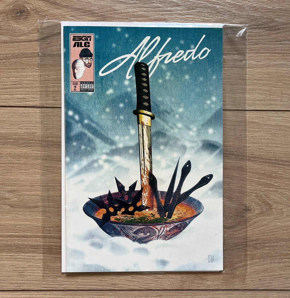 Freddie Gibbs Alchemist Alfredo II Laser Disc OBI Cover Silver 2LP