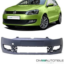 für VW Polo 6R Front Stoßstange vorne 09-14 ohne SRA/PDC grundiert Passgenau