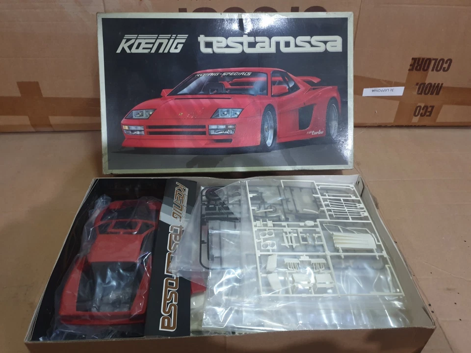 Fujimi 1/16 koenig Ferrari testarossa big scale raro - Immagine 3 di 4