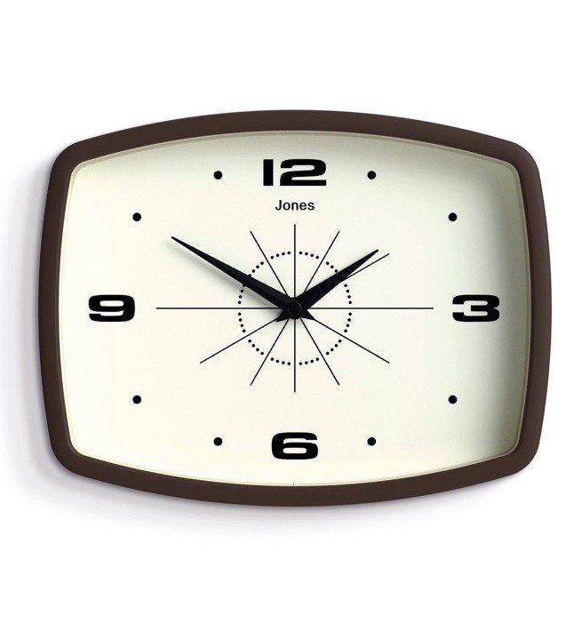 Movie Wall Clock | Rectangular Retro Clock | 10 inch | Cool 