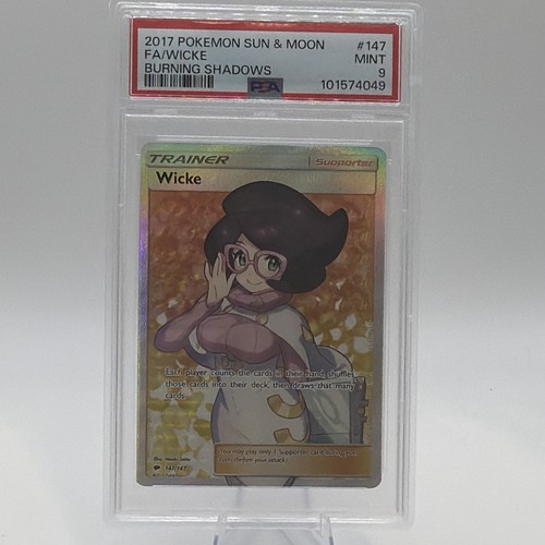 Wicke graded PSA 9 for sale on eBay