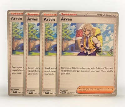 #ad Arven 4X LP Playset Scarlet amp; Violet SV1 Pokemon TCG 2023 $3.75
