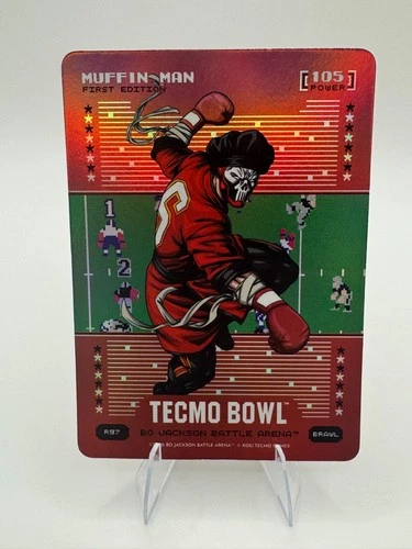 Bo Jackson Battle Arena Tecmo Muffin Man Red Battlefoil Brawl Baker Mayfield