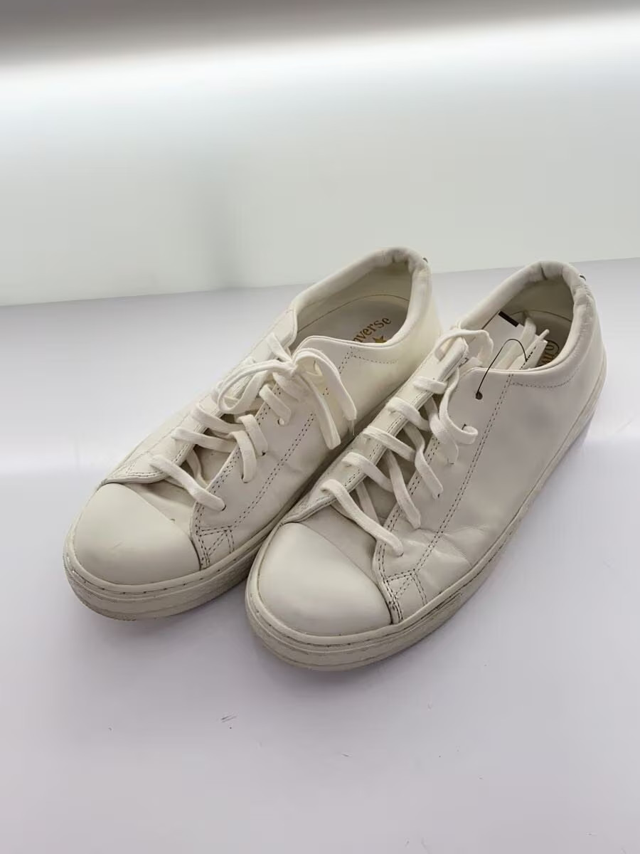 Converse Low Cut Sneakers 25Cm Wht Leather 31301810 LlL48 thumbnail 2