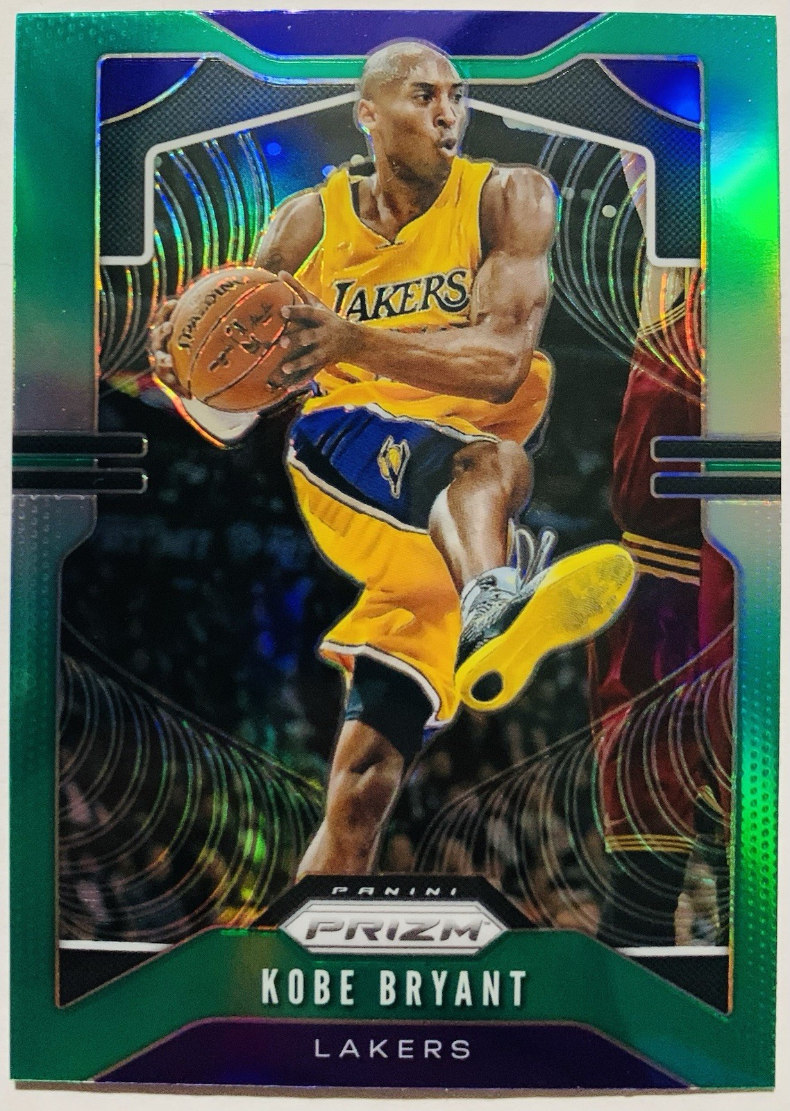 Kobe Bryant 2019-20 Panini Prizm Prizms Green Los Angeles Lakers #8