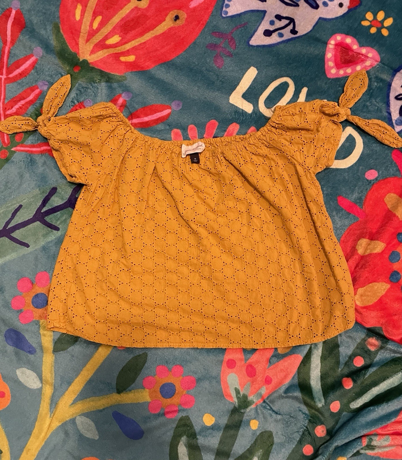 Universal Thread Cropped Blouse - image 1