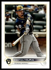 2022 Topps Keston Hiura Milwaukee Brewers #265