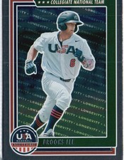 2022 Panini Stars & Stripes USA Baseball #12 Brooks Lee Longevity (Retail Base)