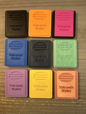 Valcambi Wallet, 9 Color Options Each Wallet Holds Up To 32- 1 Gram Bars