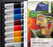 Essential Palette by ZenART - Primary Color Pairs - Professional Oil Paint Set -