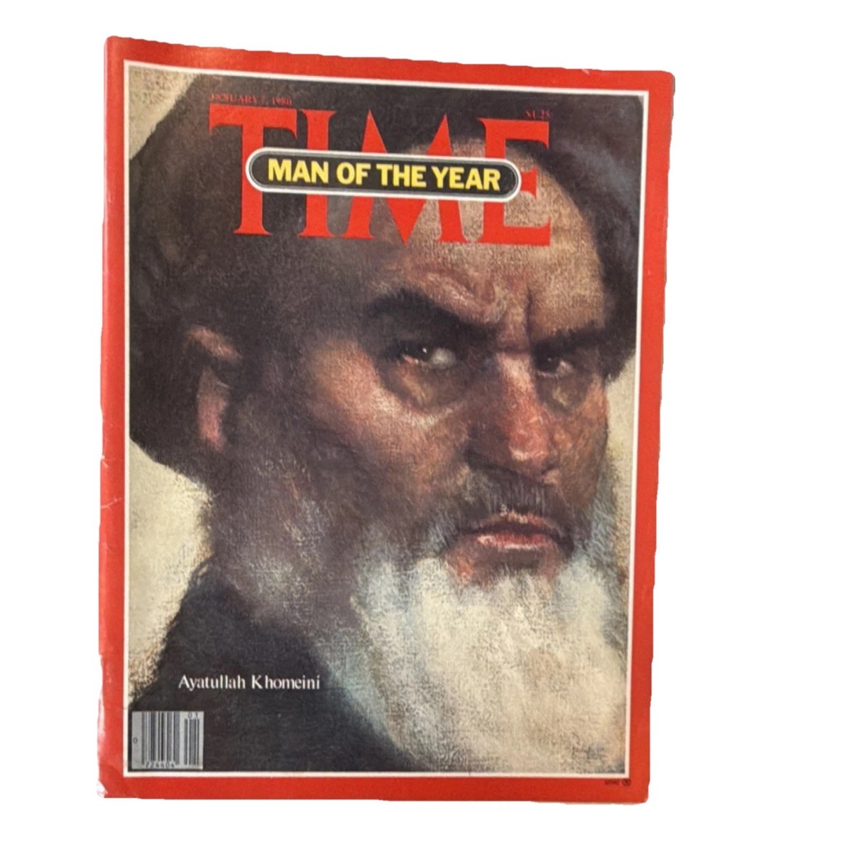 TIME MAGAZINE - Man Of The Year- Ayatollah Khomeini January 7