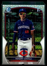 Hendry Chivilli 2023 Bowman Chrome #BCP-236 Prospects Mojo Refractor
