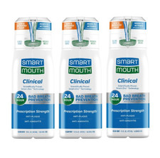 Set of 3 - SMART MOUTH Original Mouthwash 16oz Zinc Activated Formula EXP 11/28