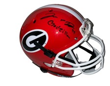 Jordan Davis Autographed Georgia Bulldogs Schutt Rep Full Size Helmet - BAS Auth