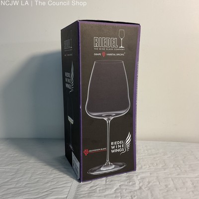 NEW IN BOX Riedel WineWings Sauvignon Blanc Wine Glass Made in Germany