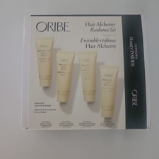 Oribe Hair Alchemy Resilience 4 Pc Set Shampoo Conditioner Serum Balm 15mL