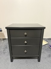 Black Bedside Table/Cabinet/Wardrobe 