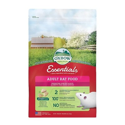 Oxbow Essentials - Adult Rat Food 6 Pound 2 X 3 Pound Bags