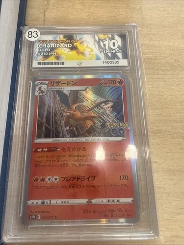 Pokemon ACE 10 Charizard Holo Japanese 2022 Pokémon GO Pokémon TCG