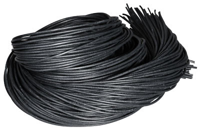 25 Lederriemen Rind rund 2mm naturell