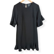 Lulu's NWT ruffle bell sleeve ruffle hem dress woman's size extra small