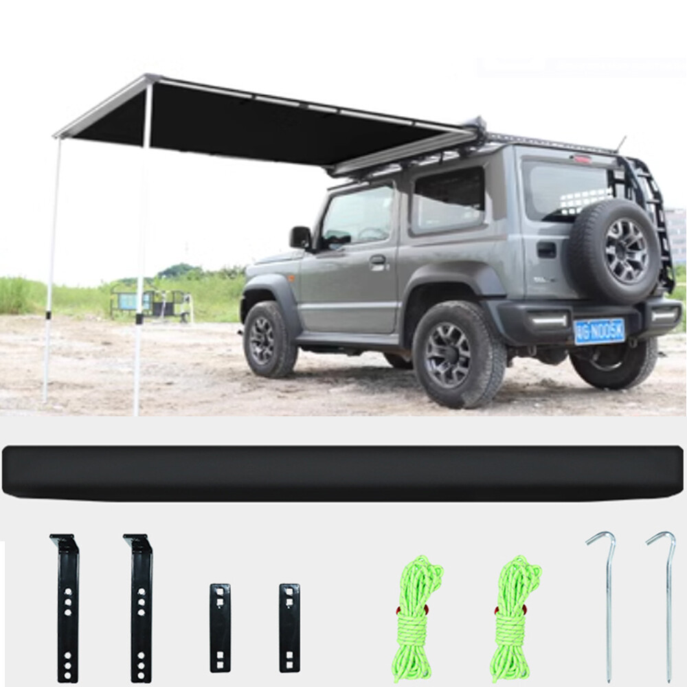 Autohoes voor Suzuki Jimny, Autohoes Winter Waterdichte Auto Covers Outdoor Auto Cover Outdoor Ademend Volledige Auto voor Stof Zon Regen (Kleur: 1, Maat: enkele laag