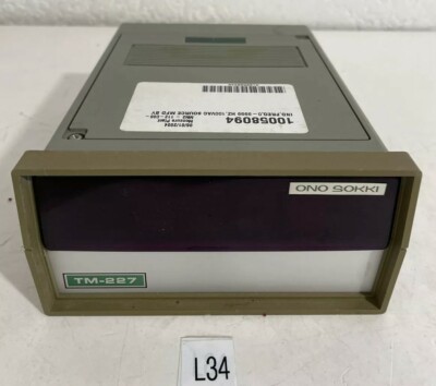 ONO SOKKI TM-227 DIGITAL TACHOMETER FAST SHIPPING!~WARRANTY~