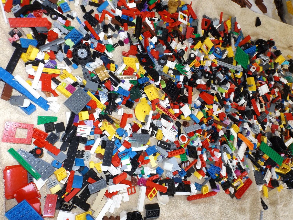 Lego Blocks 1kg Lego Price Assorted Bags 1kg Lego Clean Used - Main Image