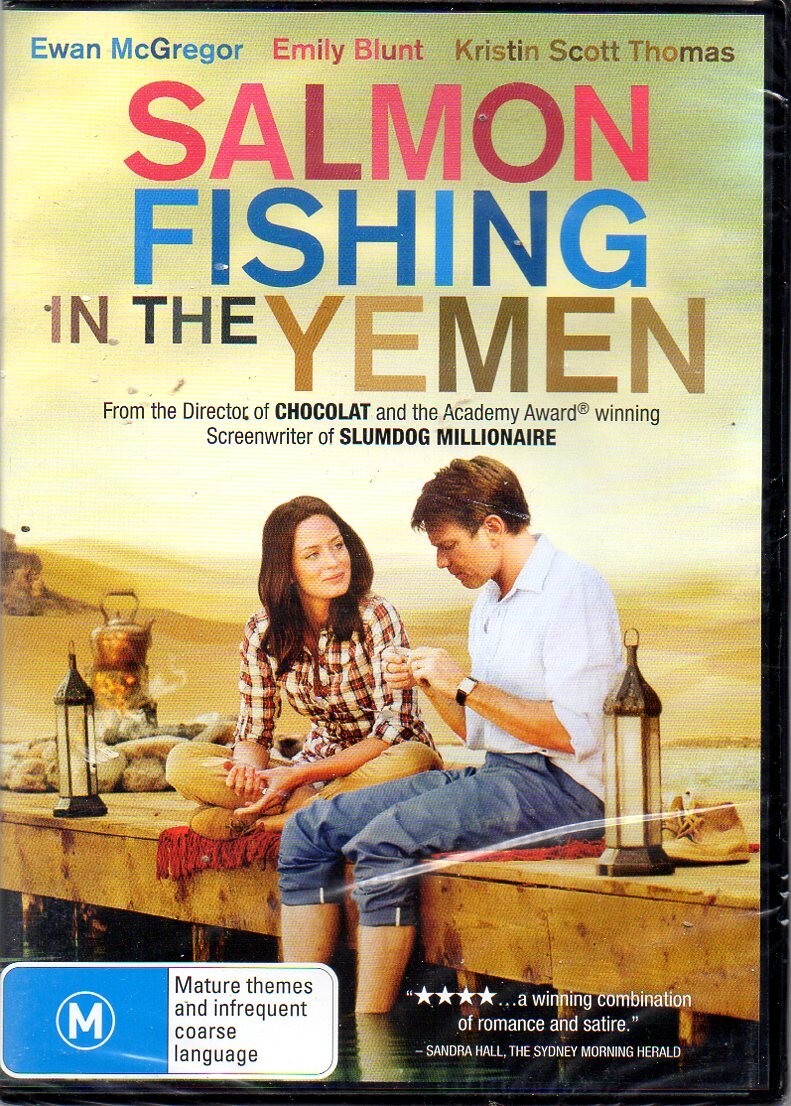 Salmon Fishing In The Yemen - Region 4 DVD - Ewan McGregor - New & Sealed