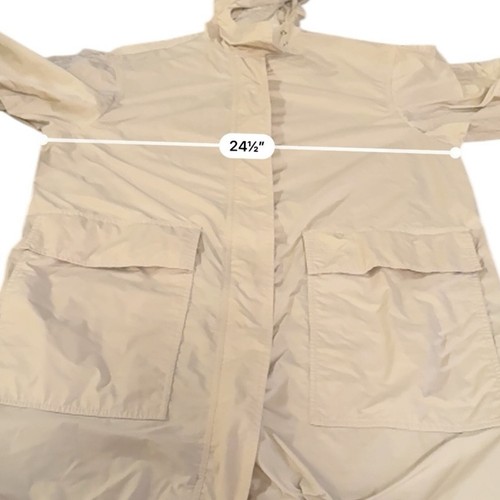 RTR Elizabeth and James Bowery Cream Oversized Ruched Sleeve Jacket Sz M - Picture 13 of 14