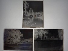 Lot Plaques photo verre