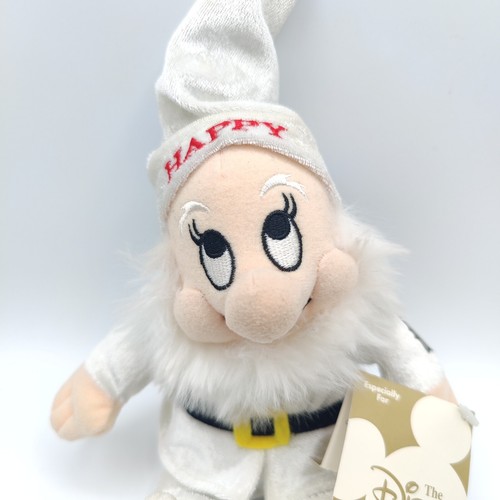 Disney Store Navidad Enano FELIZ Juguete Peluche Perfumado Menta 12" Blancanieves - Imagen 2 de 11