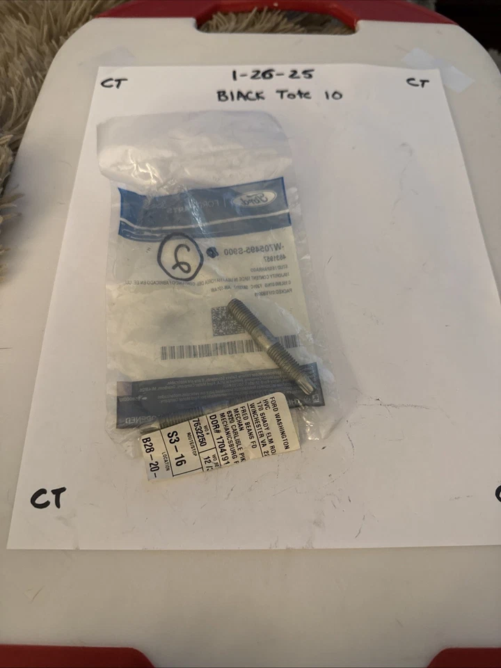 Perno colector de escape Ford OEM 07-11 Ranger 4,0 L-V6 W705495S900 Foto 2 de 2