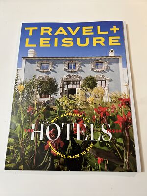 Travel + Leisure Magazine May 2024 Hotels Issue - Big Discount from Retail Price