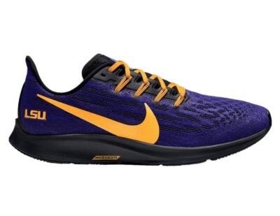 Nike Air Zoom Pegasus 36 LSU Sneakers Sz 9.5 CI2070-500 NCAA | eBay