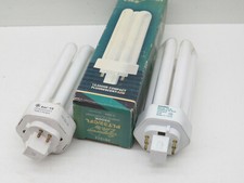 3-Pack Assorted Fluorescent 32-Watt Triple Lamp Light Bulb 3500K 4-Pin GX24q-3