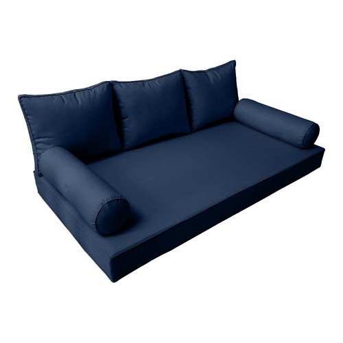 6PC Daybed Matress Cushion Bolster 