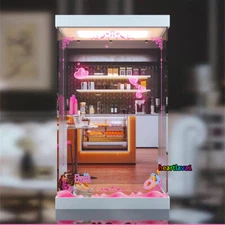 Dustproof Acrylic Display Box Case for Honkai Impact 3rd Elysia Miss Pink Figure