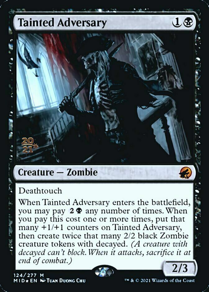 MTG Magic Tainted Adversary Sealed Prerelease Card Innistrad
