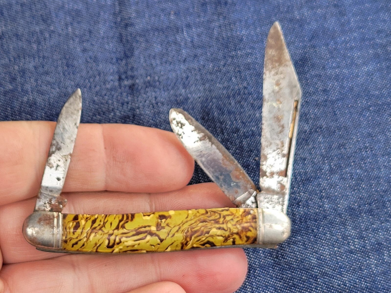 Vintage Folding Pocket Knife Hammer Brand USA eBay