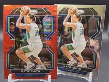 Katie Smith - 2022 WNBA Prizm - Ruby Wave And Base Set #28 - Minnesota Lynx