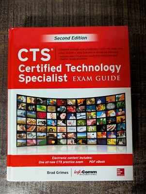 CTS Certified Technology Specialist Exam Guide, Second Edition by AVIXA Inc.