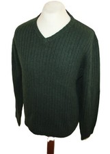 HERREN LEVIS  WOLLE KABEL Pullover PATCHES LE...