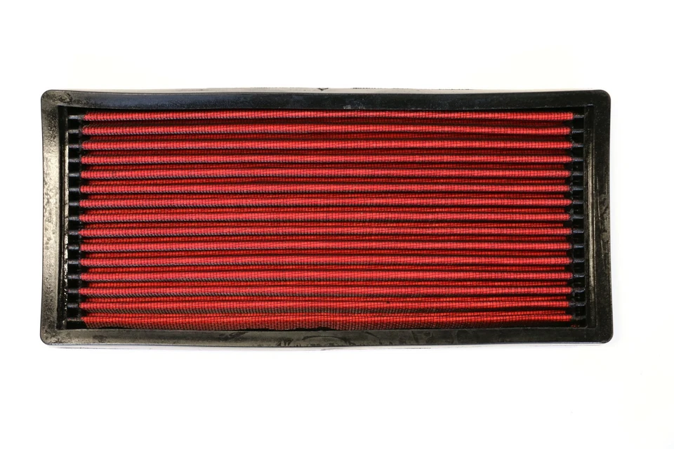Filtro de aire reutilizable lavable rojo Ford F150 F250 Bronco Lincoln Mercury 1985-1990 Foto 4 de 4