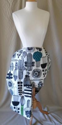 Junya Watanabe Comme des Garcons x Marimekko Divided Skirt Sz XS